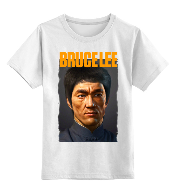 

Детская футболка классическая Printio Bruce lee, р. 116, Белый, 0000000692259