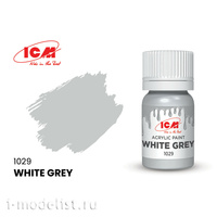 

C1029 ICM Краска для творчества, 12 мл, цвет Бело-серый (White Grey)