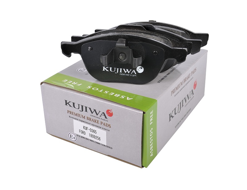 

Колодки тормозные передние с пластинами KUF0365 KUJIWA 1809256 FORD