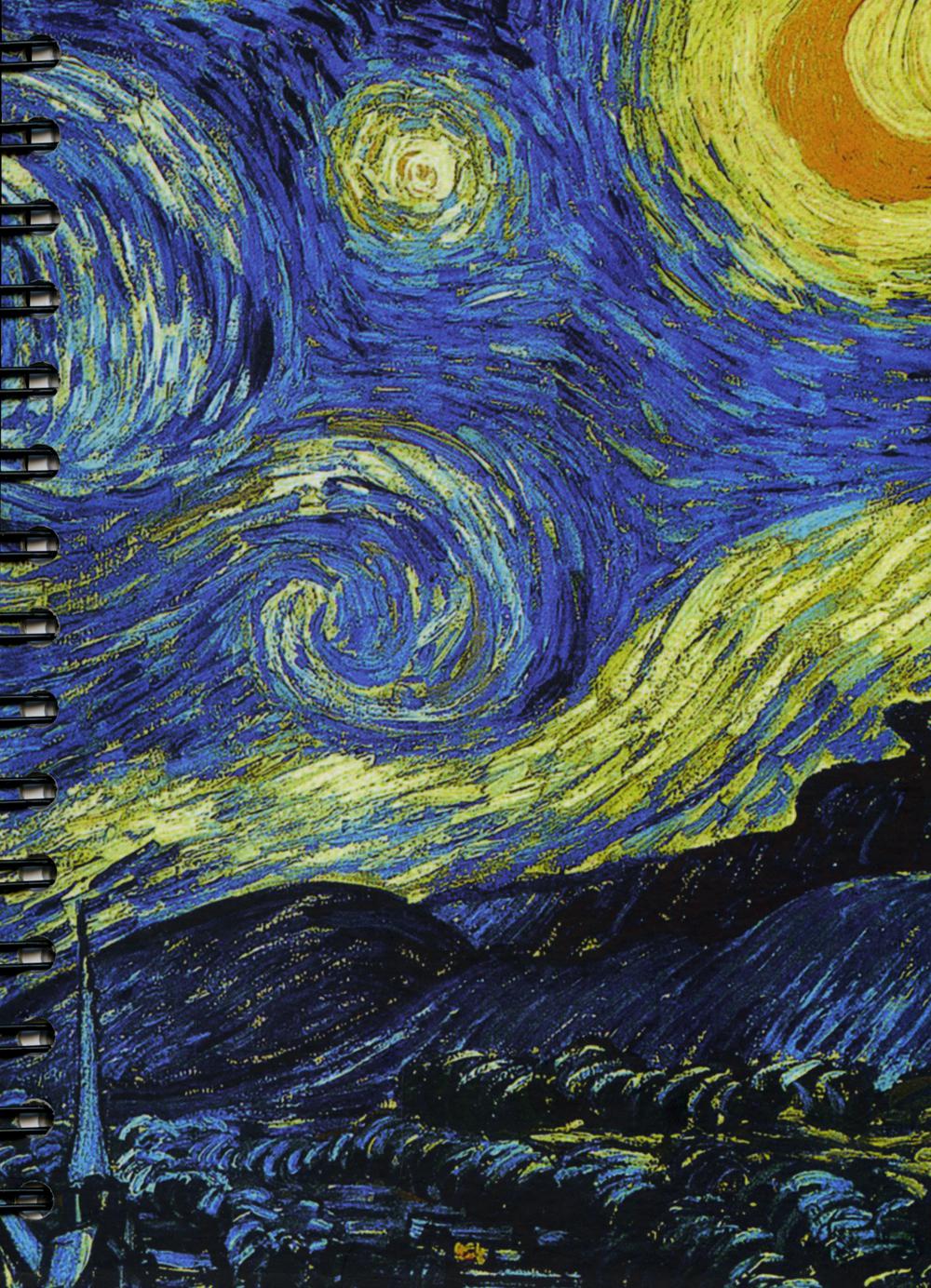 Книга Скетчбук. Ван Гог. Звездная ночь.