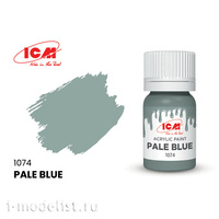 

C1074 ICM Краска для творчества, 12 мл, цвет Бледно-голубой (Pale Blue)