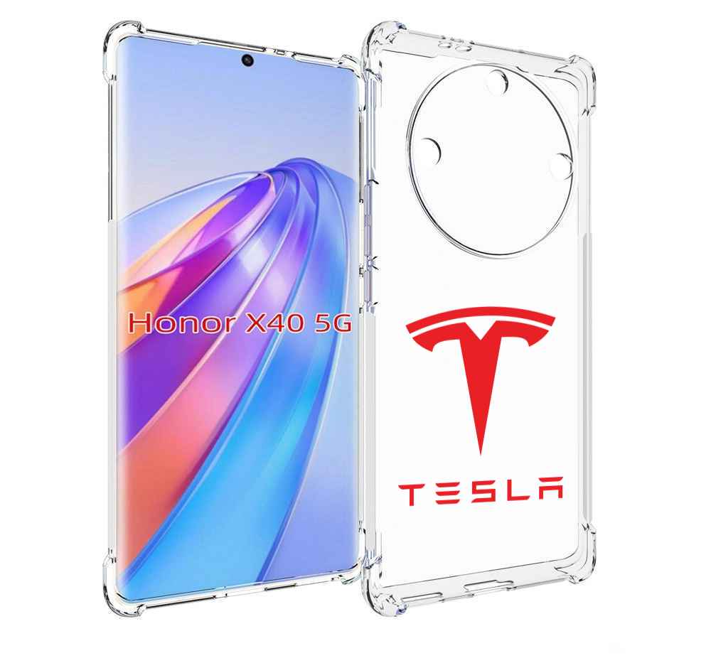 

Чехол MyPads тесла-4 для Honor X40, Прозрачный, Tocco