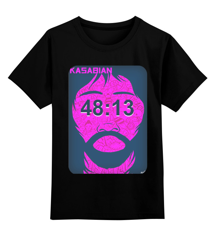 

Детская футболка классическая Printio Kasabian - 48:13, р. 116, Черный, 0000000692741