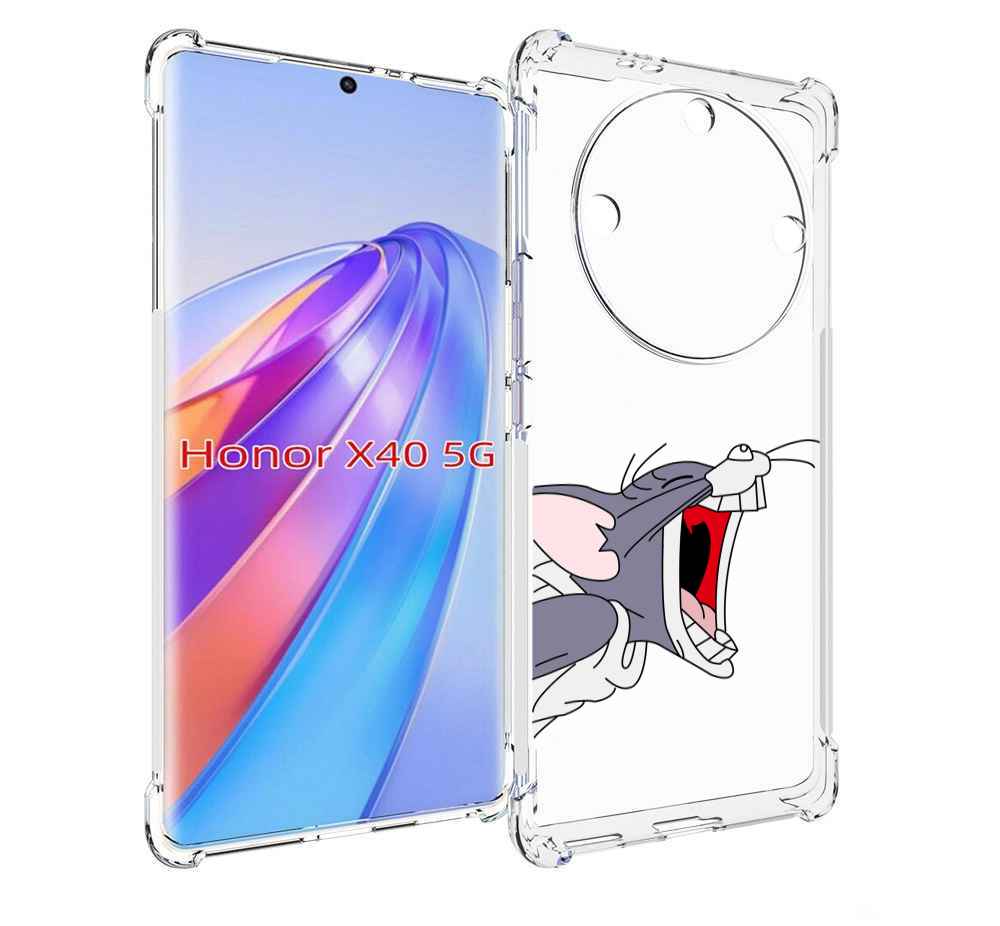 

Чехол MyPads том-голодный для Honor X40, Прозрачный, Tocco