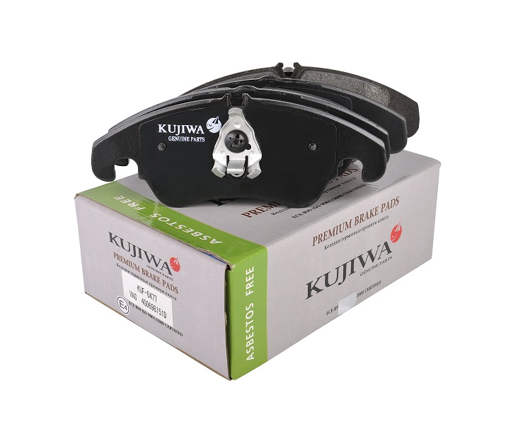 

Колодки тормозные передние с пластинами KUF0477 KUJIWA 4G0698151D VAG