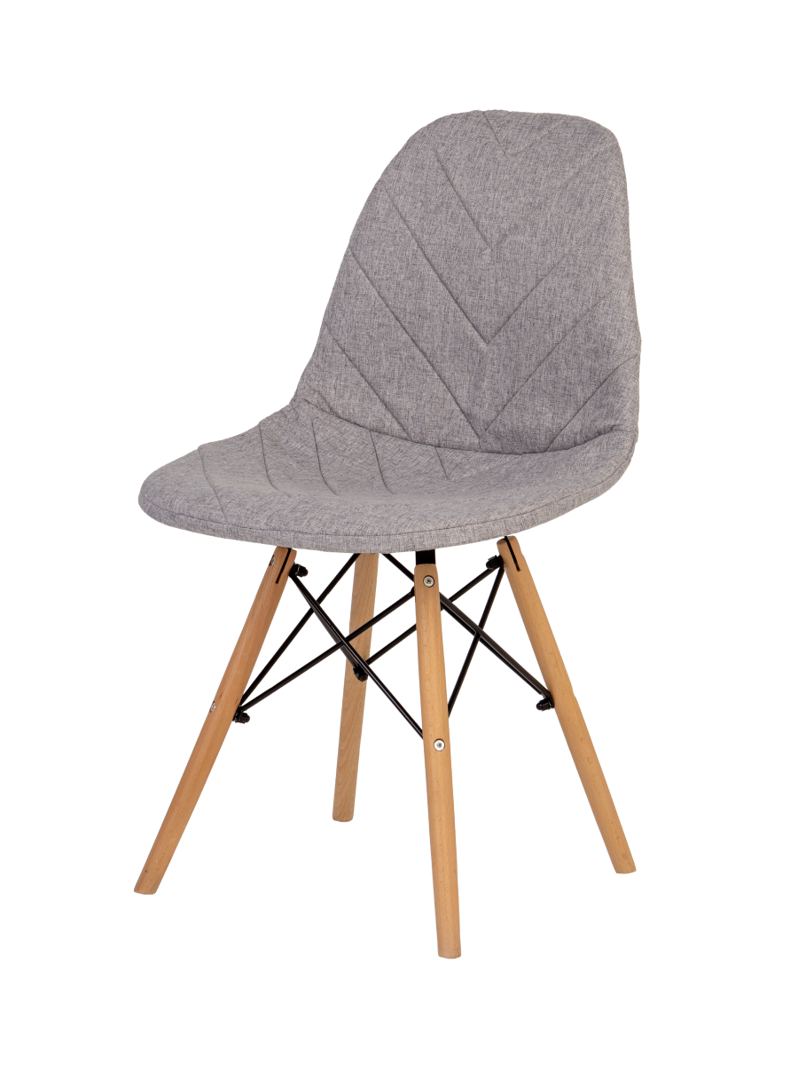 Чехол на стул Eames LuxAlto, 11528, Светло-серый, 2 штуки