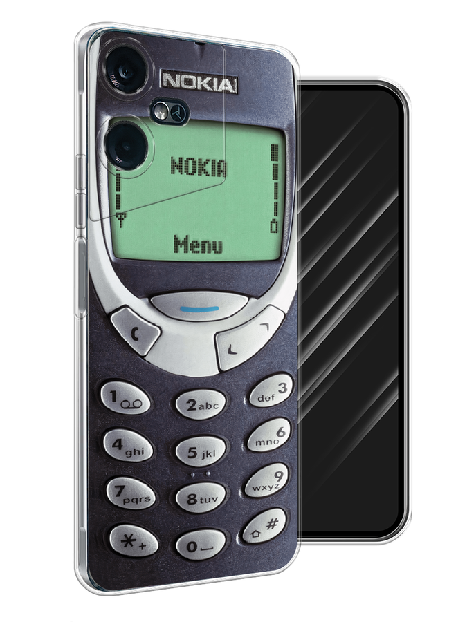 

Чехол Awog на Tecno Pova Neo 3 "Нокия", Зеленый;серый;черный, 304450-5