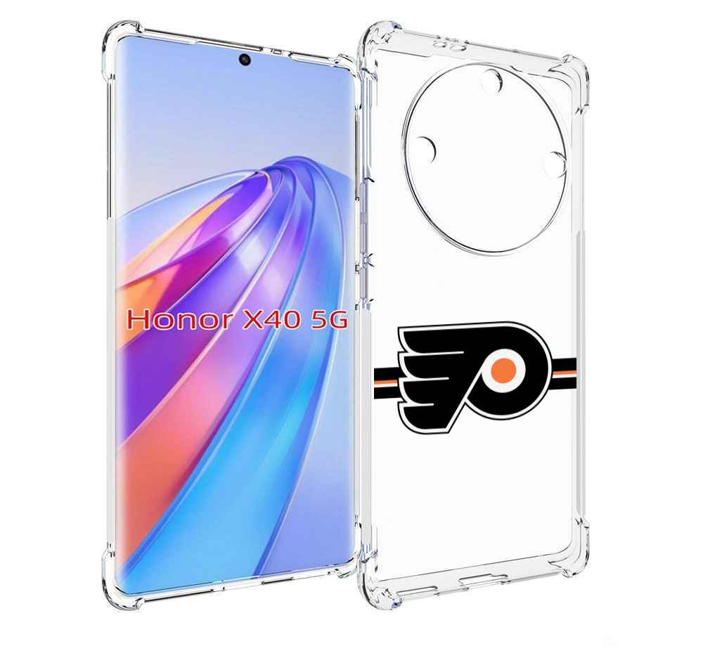 

Чехол MyPads филадельфия флаерс мужской для Honor X40, Прозрачный, Tocco