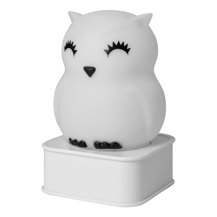 

Ночник "Совушка" LED от USB/батареек 4хАА белый 9х9х15,5 см