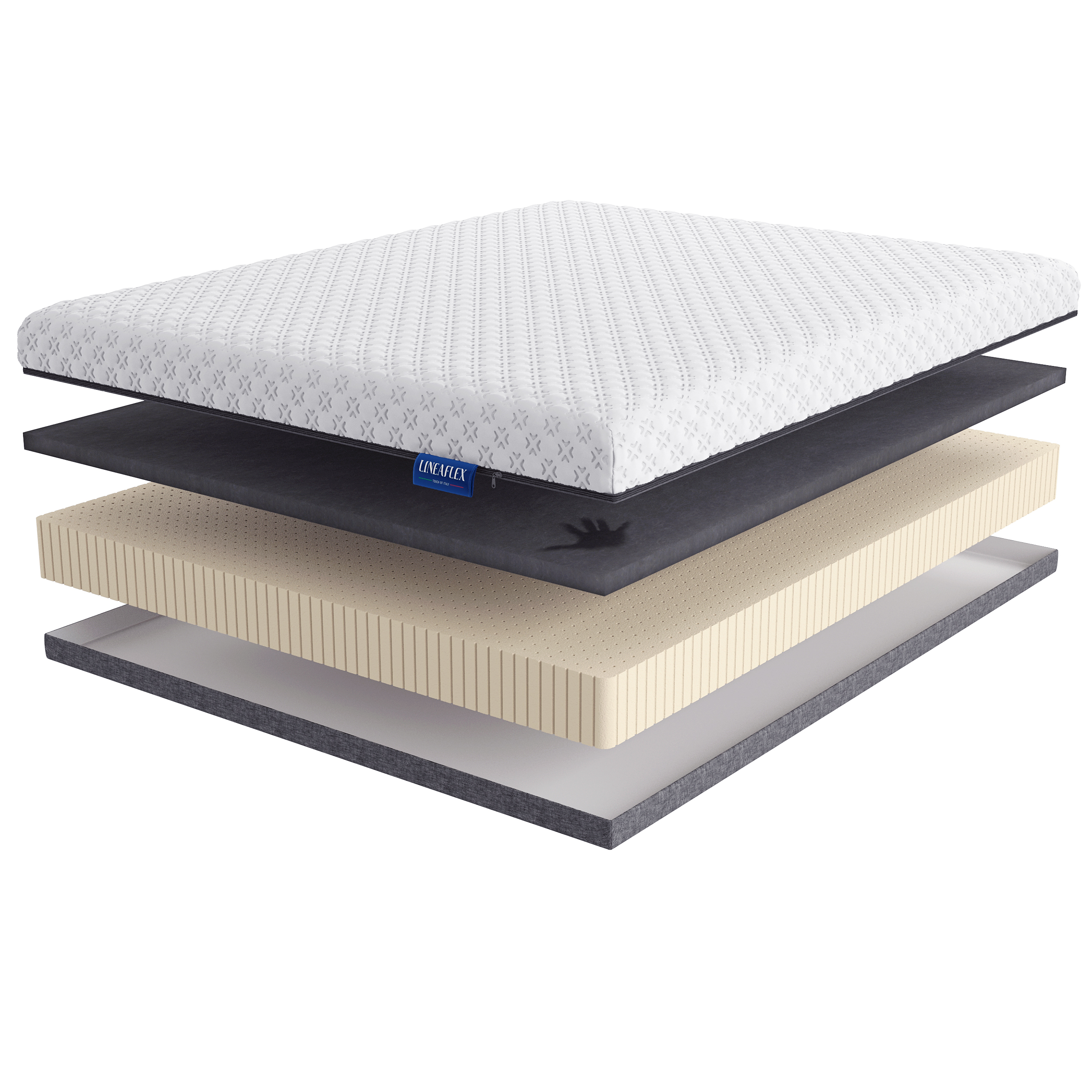 

Матрас Lineaflex Magnolia 120х200, Бежевый;белый;серый;серебристый, Magnolia