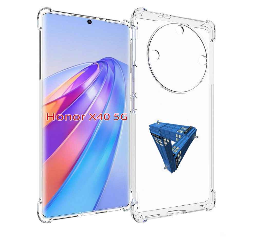 

Чехол MyPads головолока абстракция для Honor X40, Прозрачный, Tocco