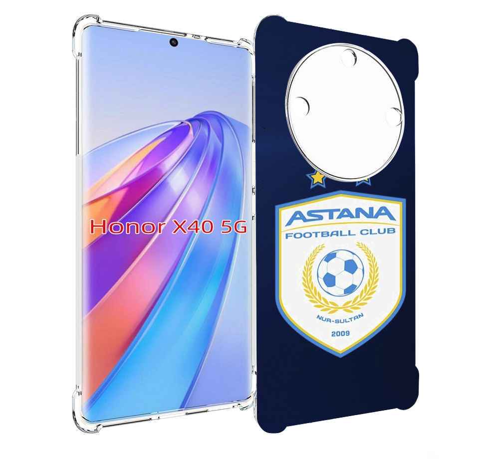 

Чехол MyPads фк астана нур султан для Honor X40, Прозрачный, Tocco