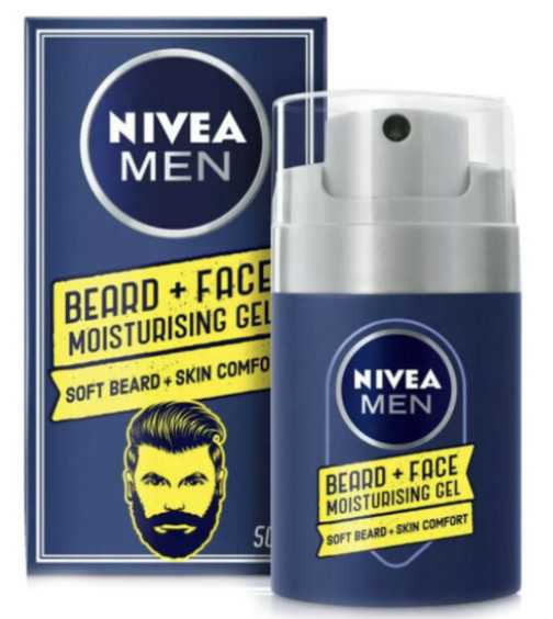 

Увлажняющий гель 2 в 1 для бороды и лица "NIVEA MEN", 50 мл