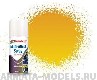 фото Ad6211 краска акриловая gold multi-effect - 150ml humbrol