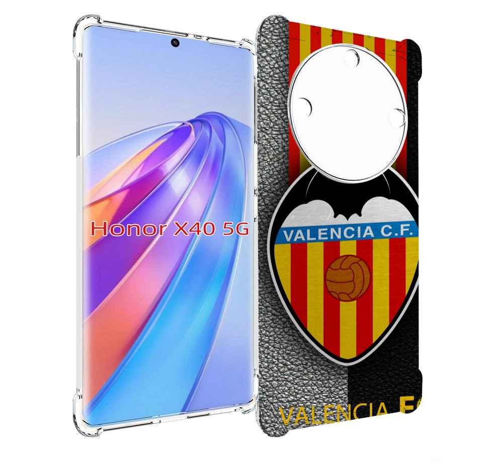 

Чехол MyPads фк валенсия мужской для Honor X40, Прозрачный, Tocco