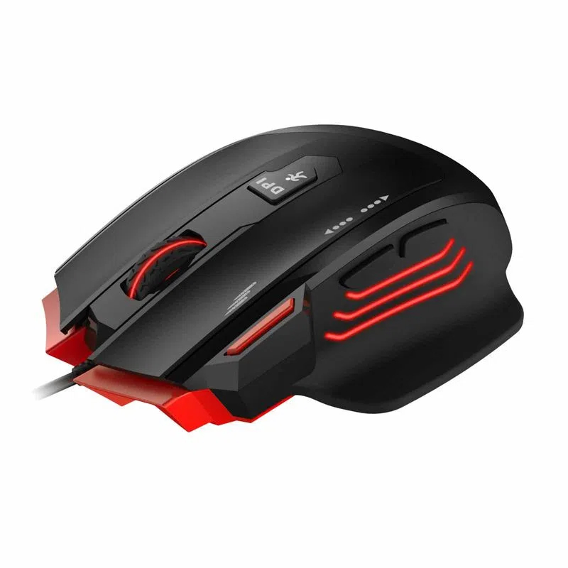 Проводная игровая мышь Havit MS1005 красный, черный