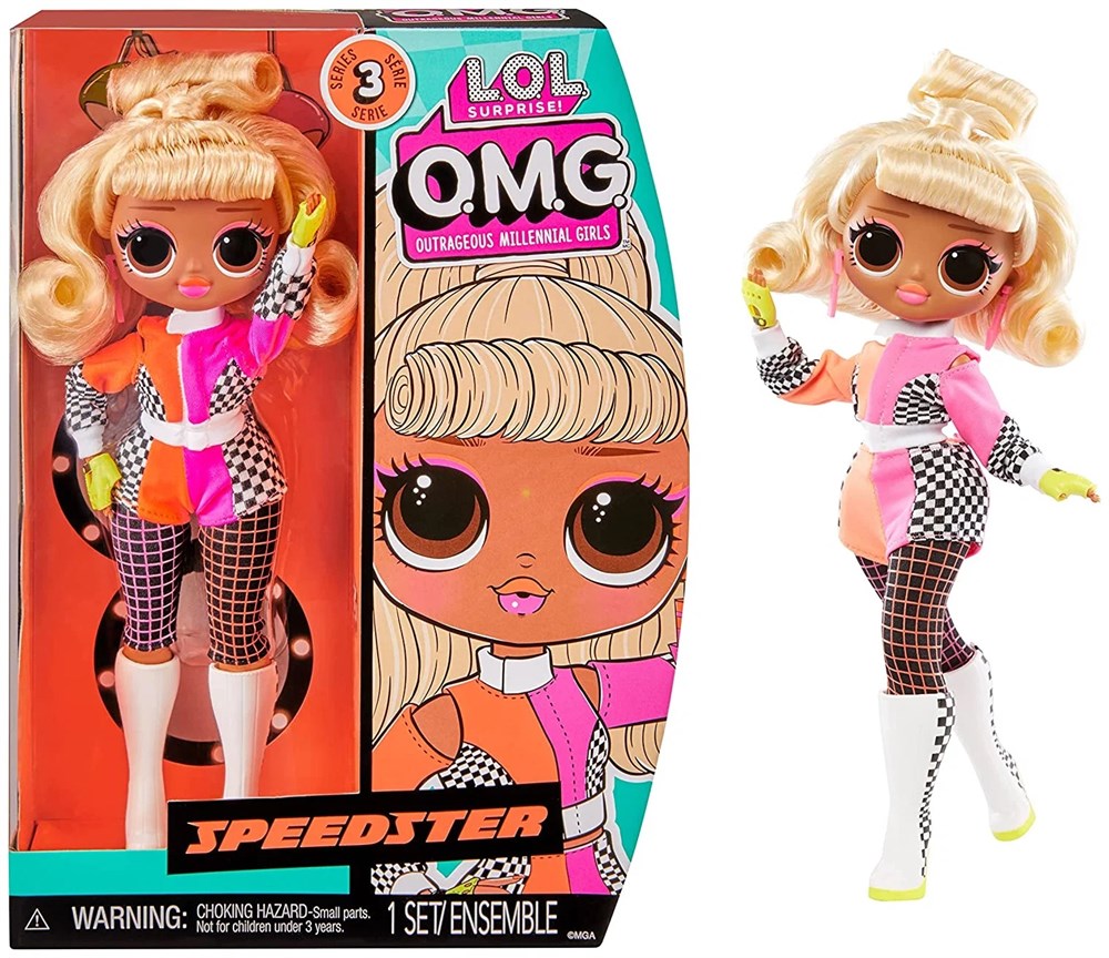 Кукла LOL Suprise OMG Speedster - ЛОЛ ОМГ Спидстер (перевыпуск) 588580 кукла лол сюрпрайз omg hos груви бейб