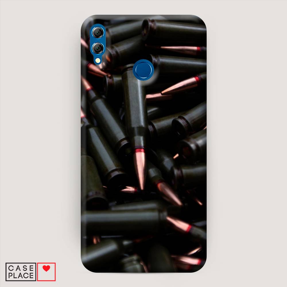 

Чехол Awog "Пули черные" для Honor 8X, 66720-4
