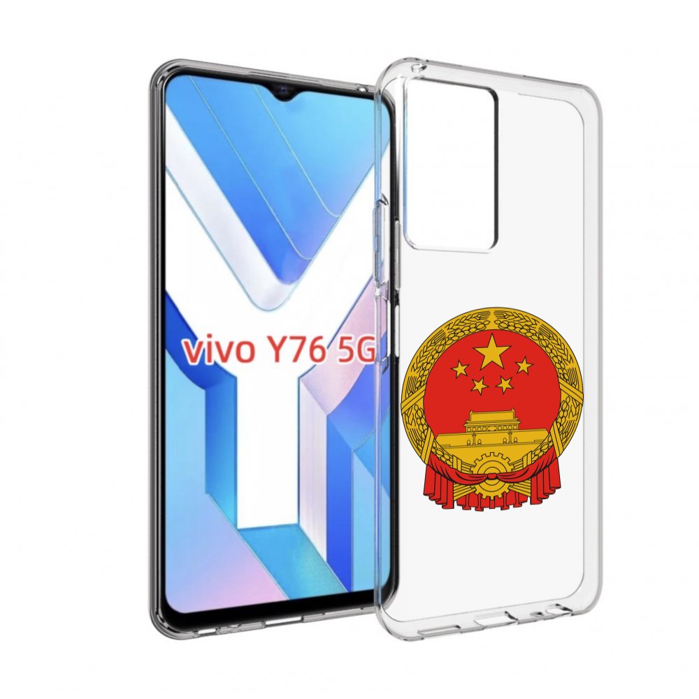 

Чехол MyPads герб-китаи для Vivo Y76 5G, Прозрачный, Tocco