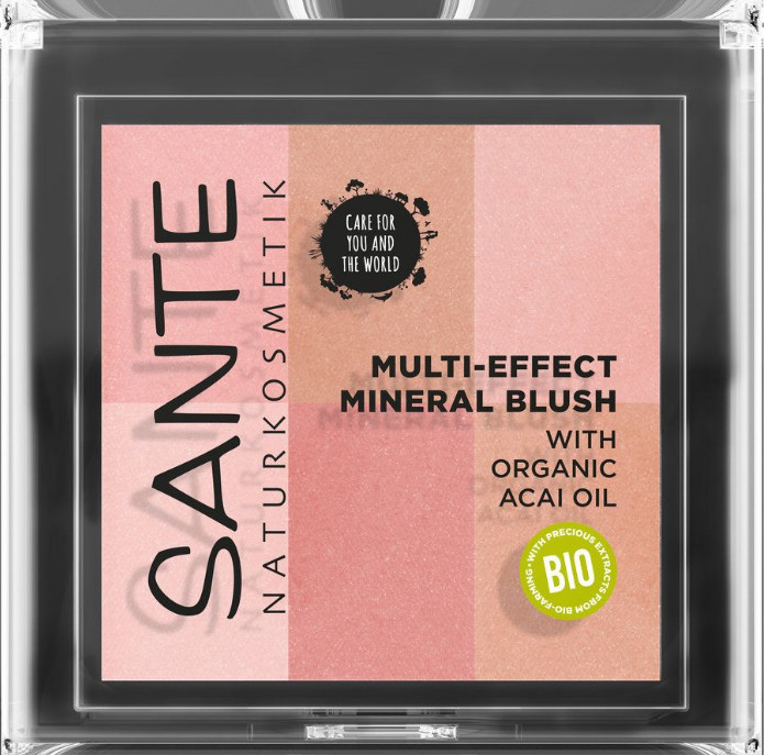 

Румяна Sante "Мульти Эффект", цвет: 01 коралл