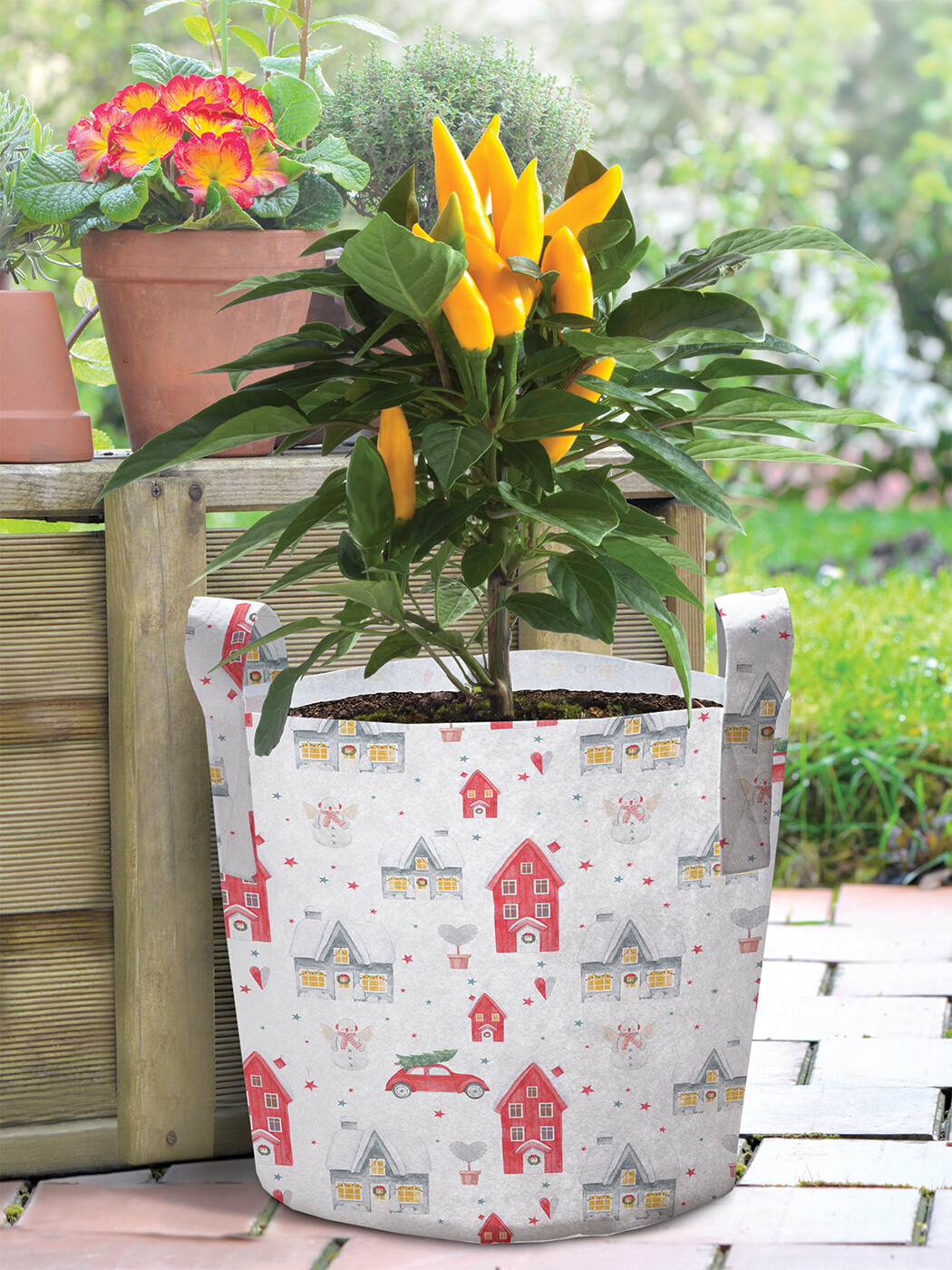 

Большая текстильная корзина JoyArty Новогодние хлопоты 27 л, Белый, Новогодние хлопоты