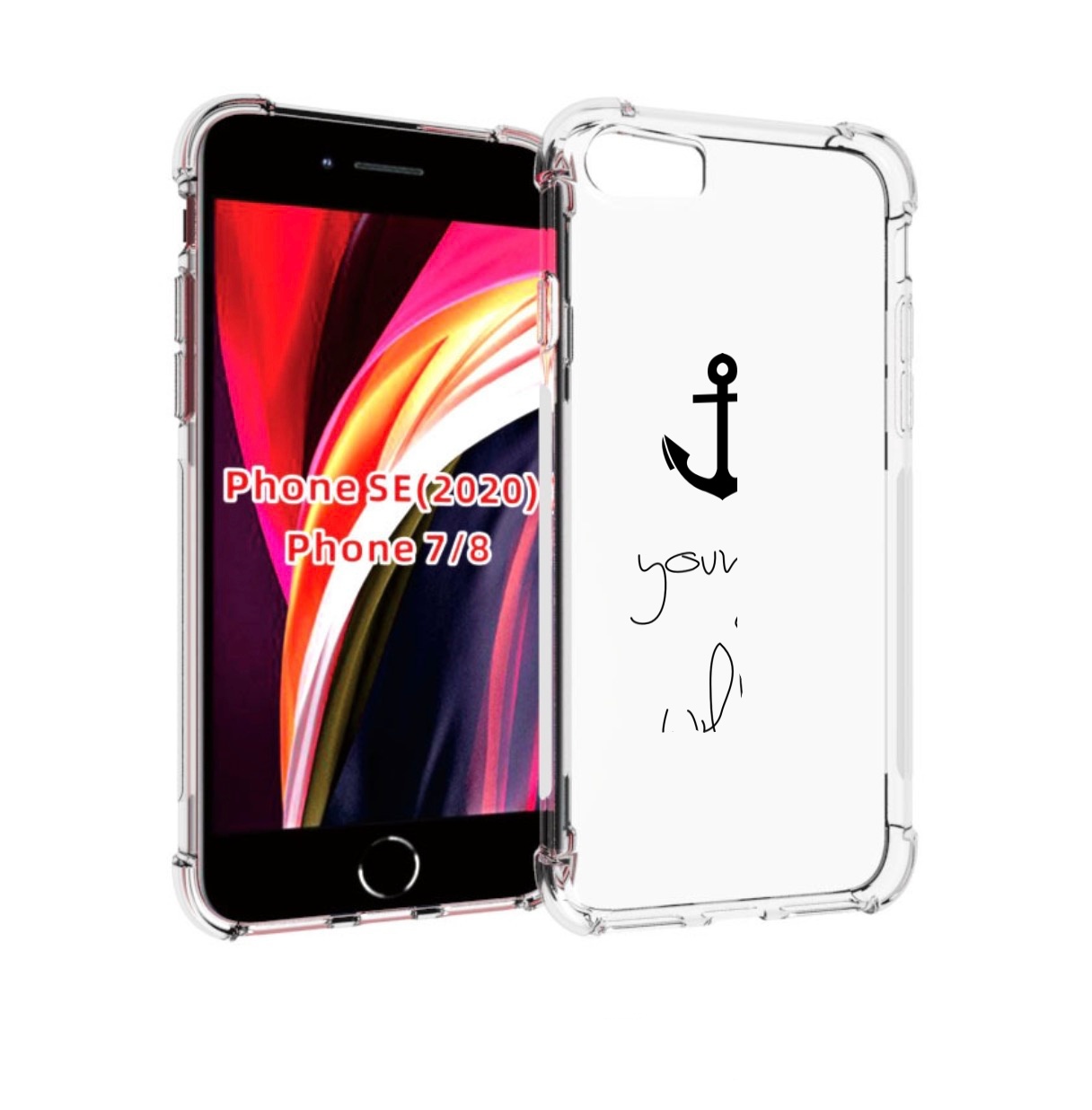 

Чехол MyPads ты-будешь-свободным для iPhone 7 4.7 / iPhone 8 / iPhone SE 2 (2020), Прозрачный, Tocco