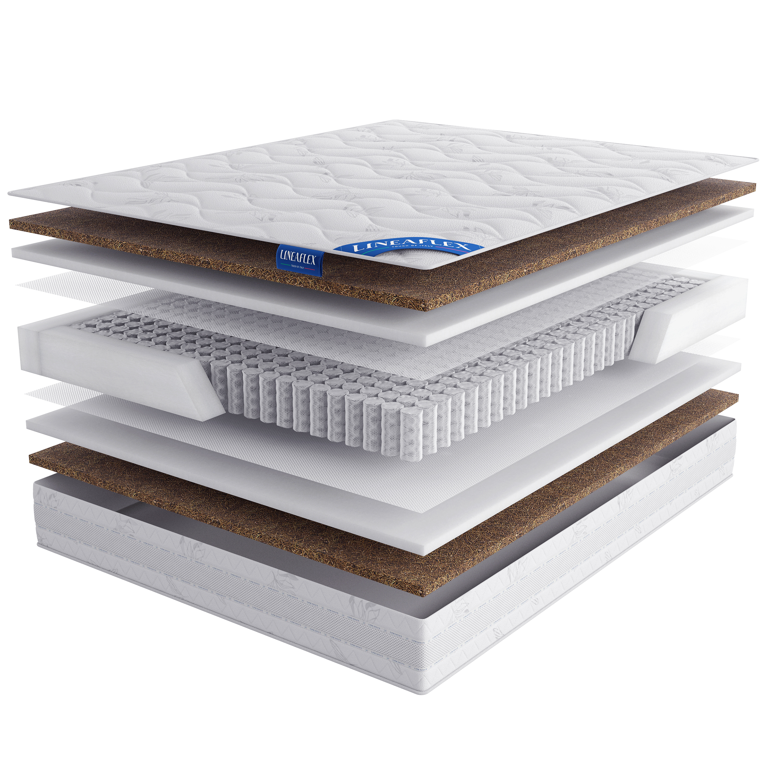 

Матрас Lineaflex Energia 80х190, Бежевый;белый;серый;серебристый, Energia