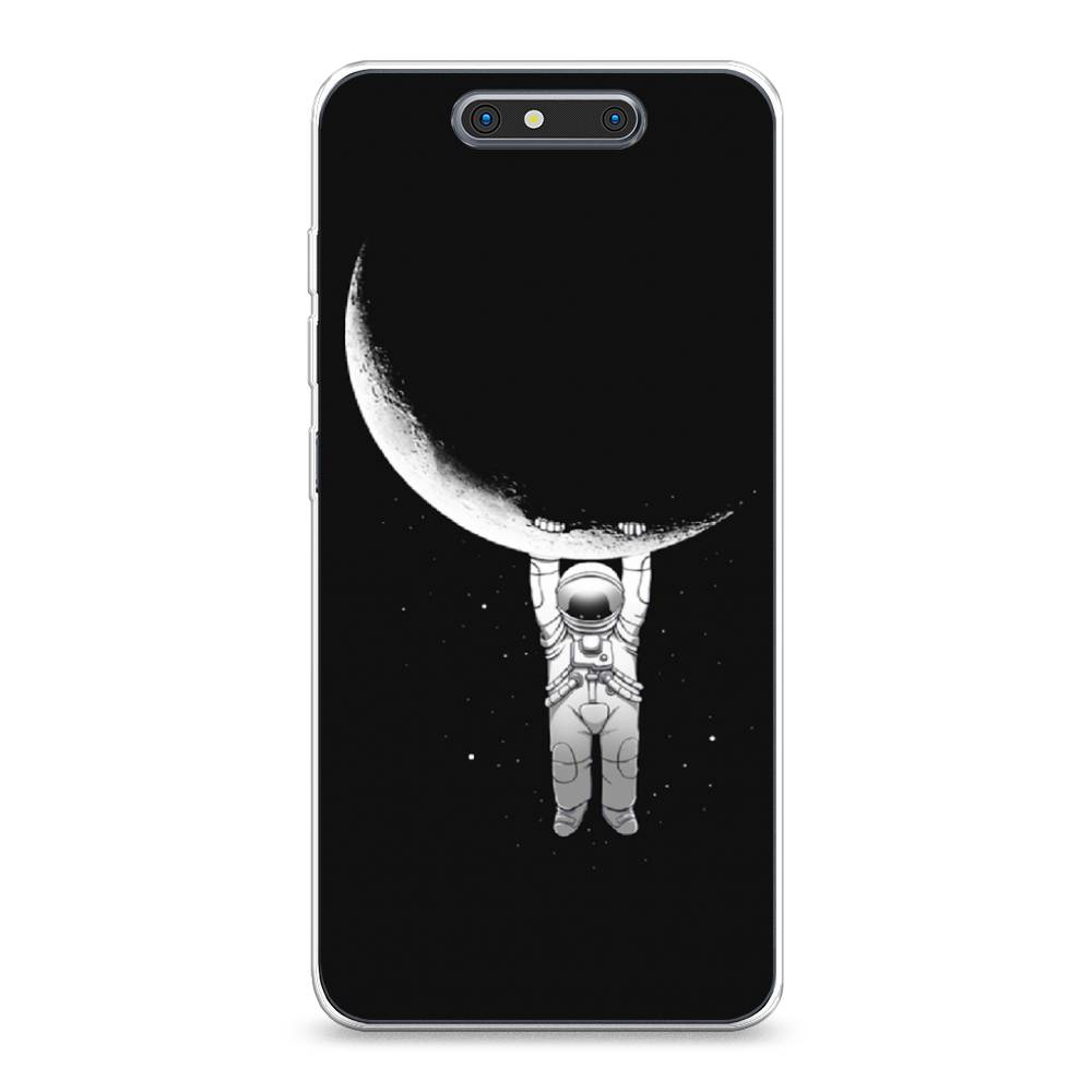 

Чехол Awog на ZTE Blade V8 / ЗТЕ Блэйд V8 "Космонавт", Разноцветный, 131250-4