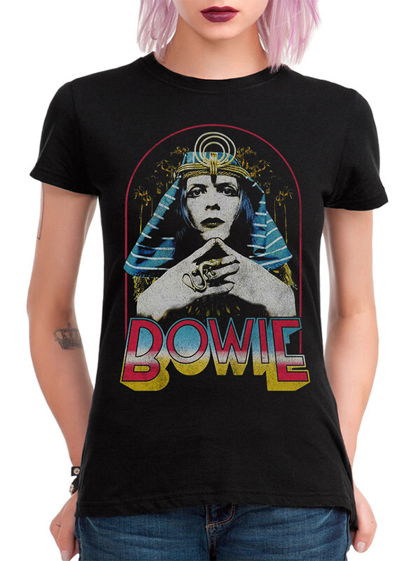 

Футболка женская Dream Shirts Дэвид Боуи черная M, Черный, Дэвид Боуи