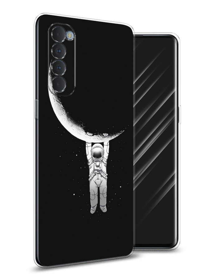 

Чехол Awog на Oppo Reno 4 Pro "Космонавт", Разноцветный, 258950-4