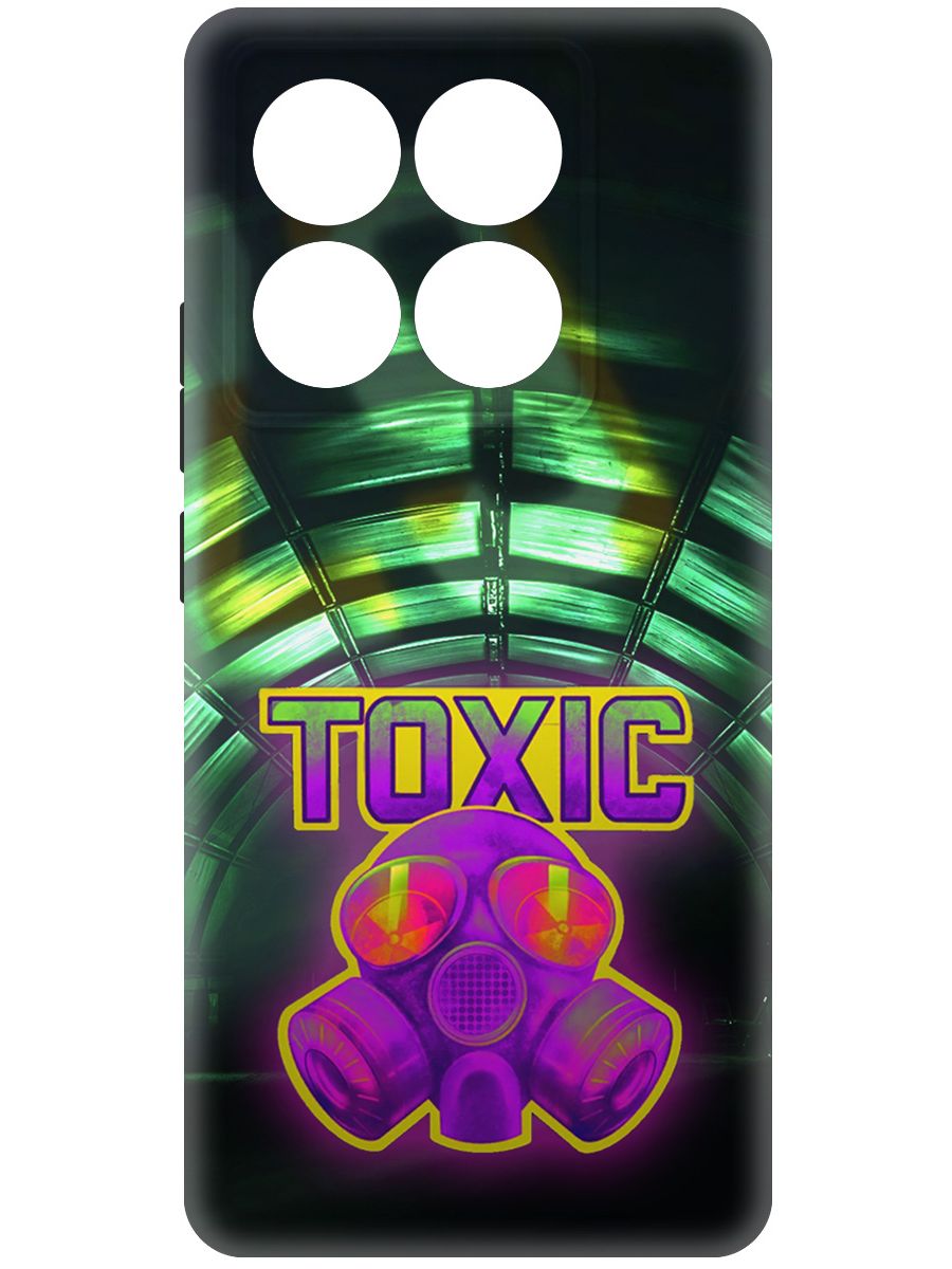 

Чехол-накладка Krutoff Soft Case Cтандофф 2 - Стикер Toxic для Xiaomi 14T Pro черный