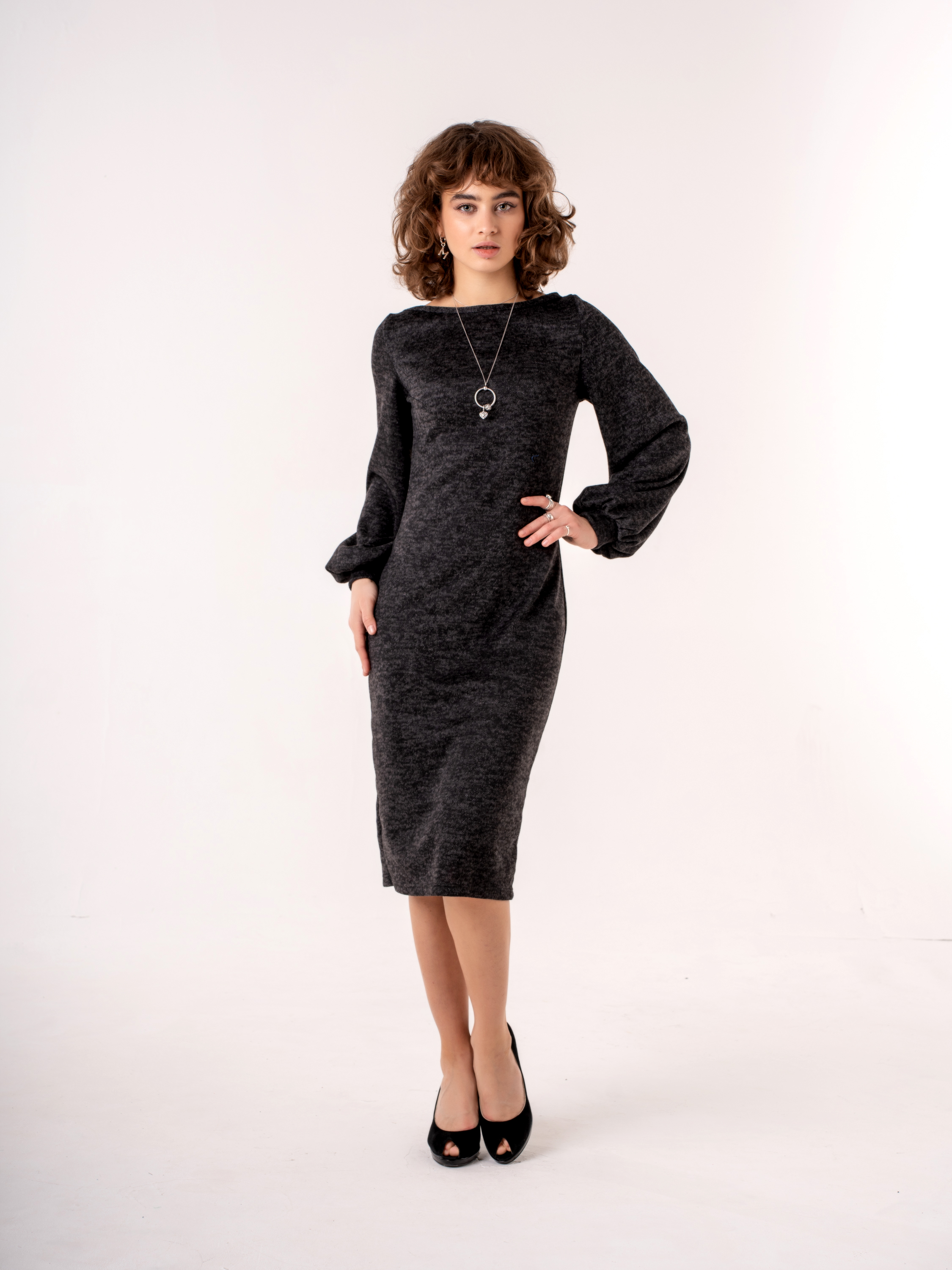 

Платье женское Zone16 Comfort черное S, Черный, Comfort