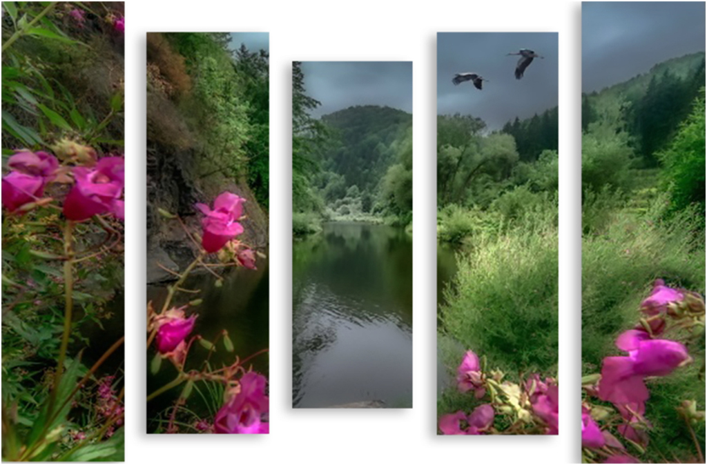 

Картина модульная на холсте Модулка Горный пейзаж 170x127 см, 2970