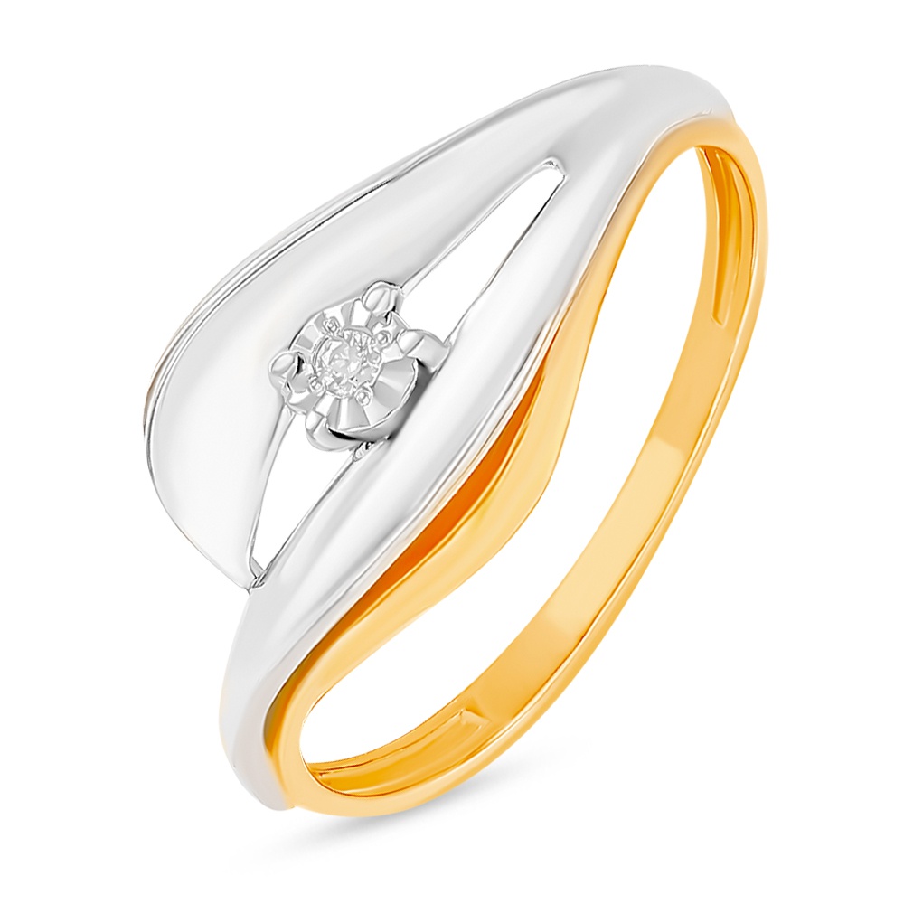 

Кольцо из золота р. , 585Gold 4300135816, бриллиант, 4300135816