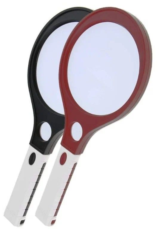 

Лупа Kromatech MG80120A/B 4x/10х-120mm с подсветкой 4 LED 23149b257, Разноцветная