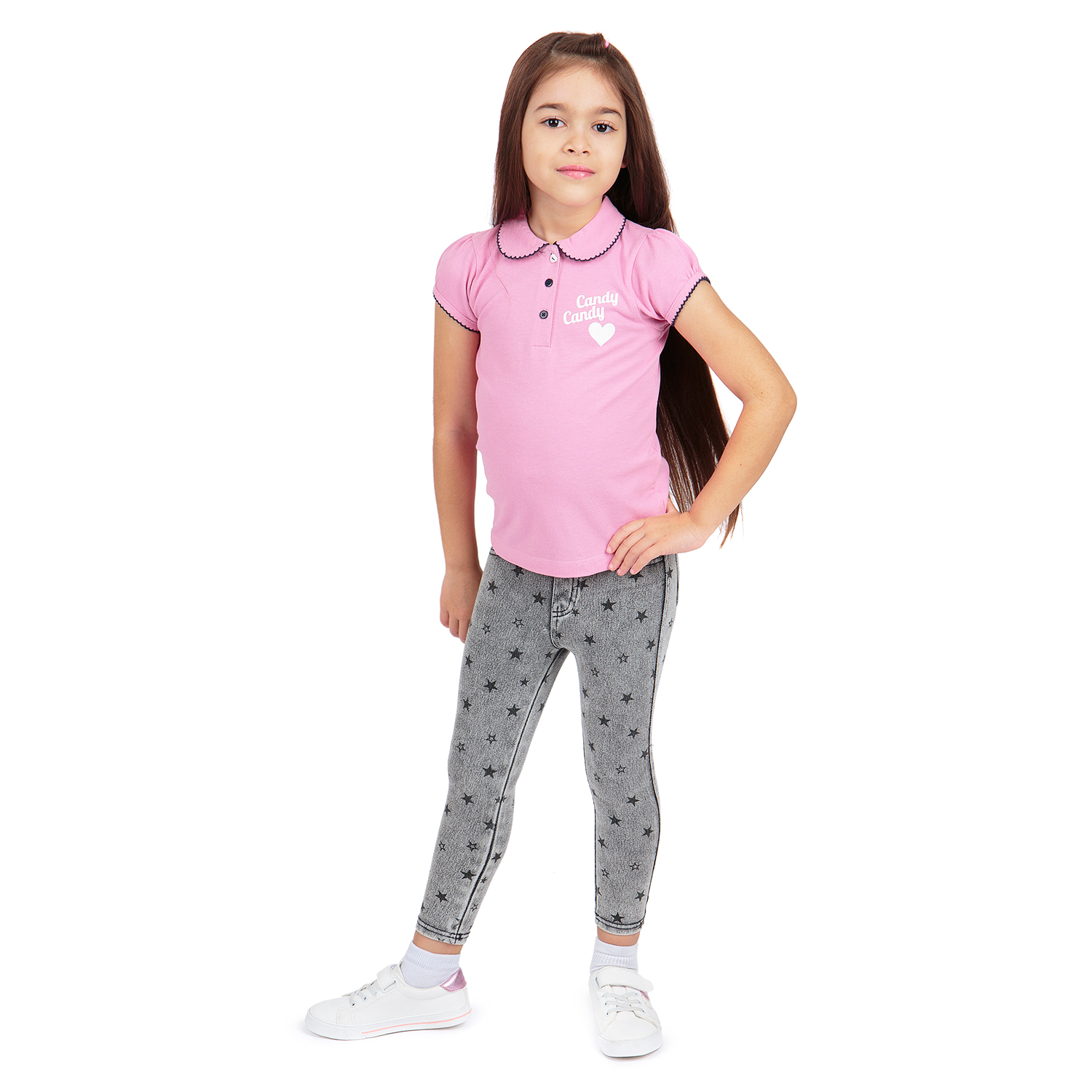 

Футболка-поло Fresh Style, цвет: розовый р.104, SS20BB5
