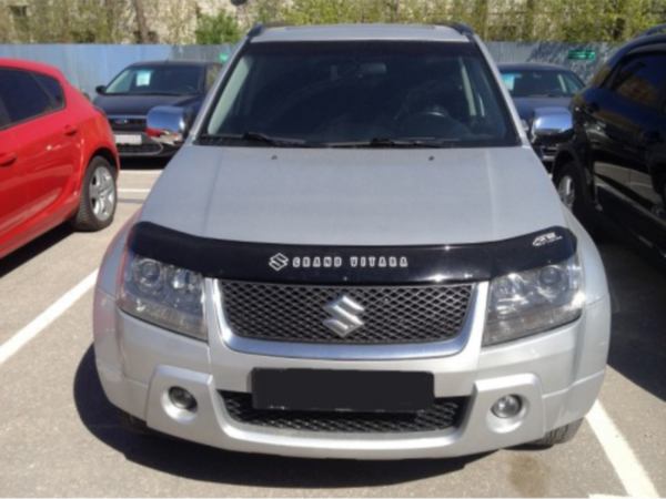 

Дефлектор Капота С Надписью Черный Для Suzuki Grand Vitara (2005-2014)