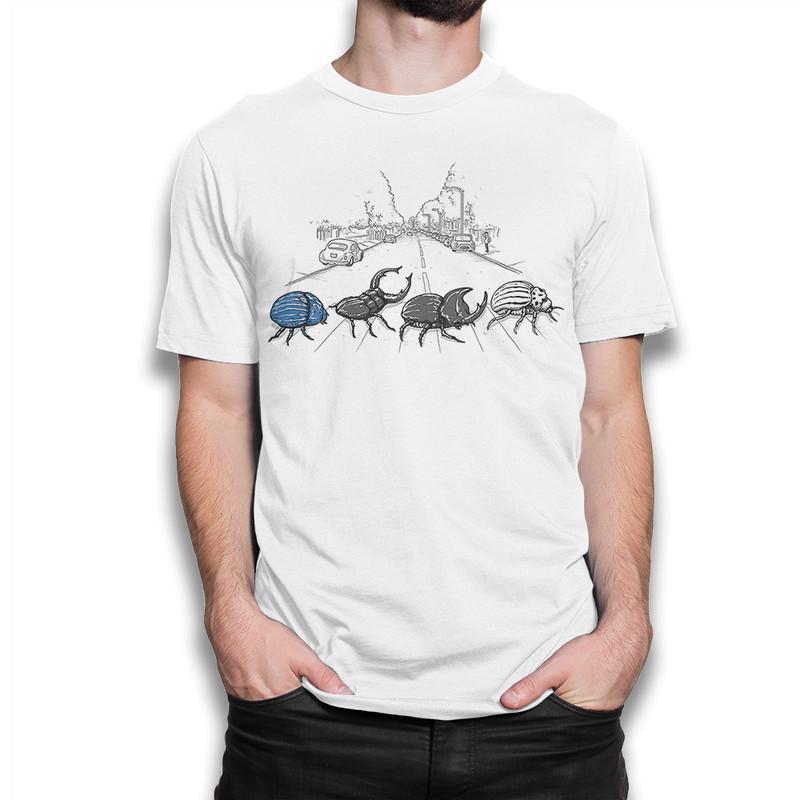 

Футболка мужская Dream Shirts Жуки белая M, Белый, Жуки