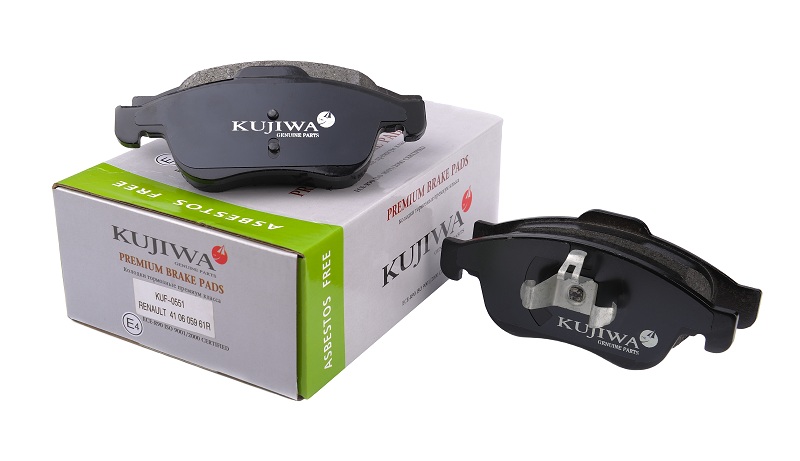 

Колодки тормозные передние с пластинами KUF0551 KUJIWA 440603905R RENAULT
