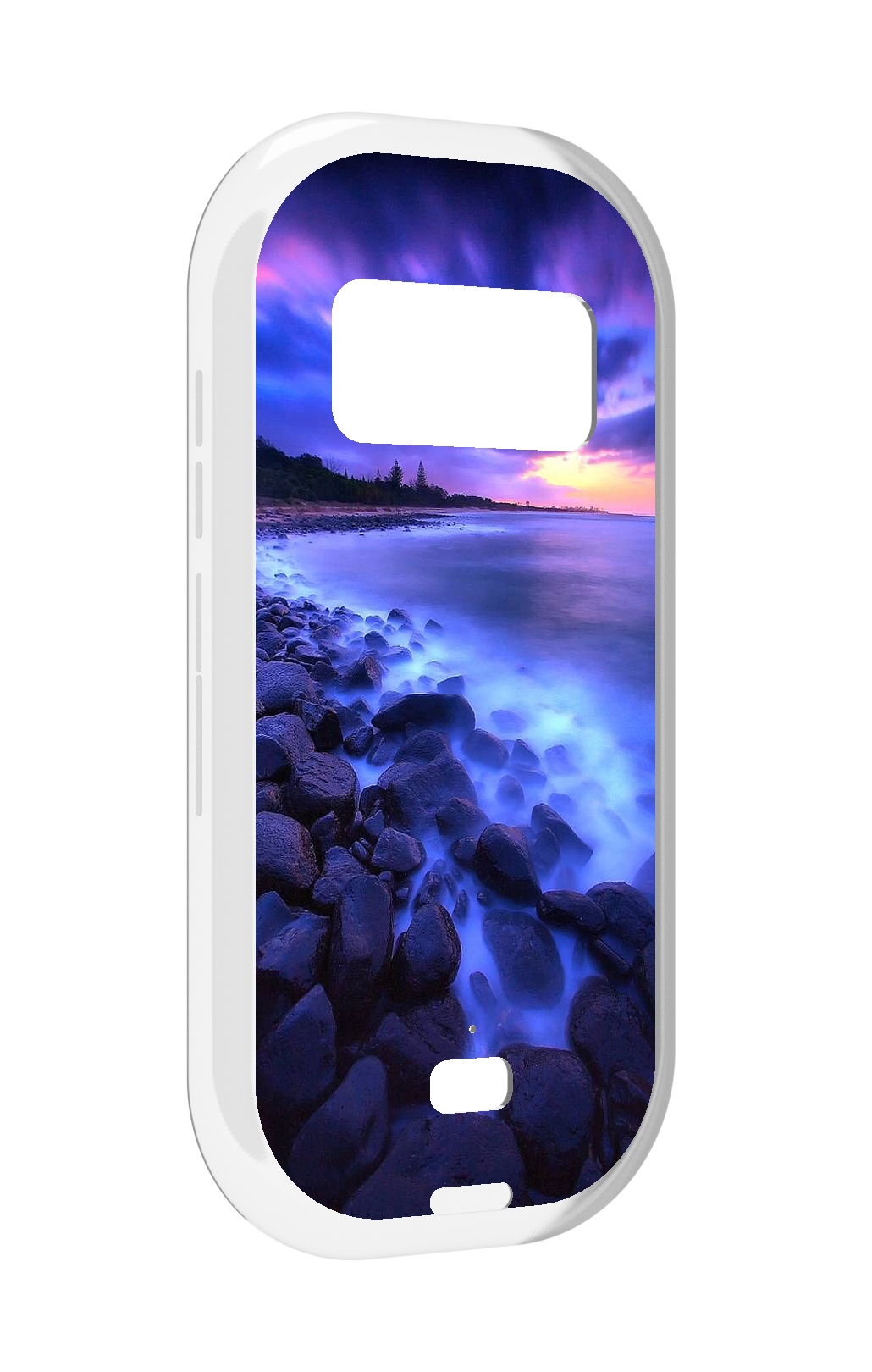

Чехол MyPads неоновый берег для UleFone Armor 15, Прозрачный, Tocco