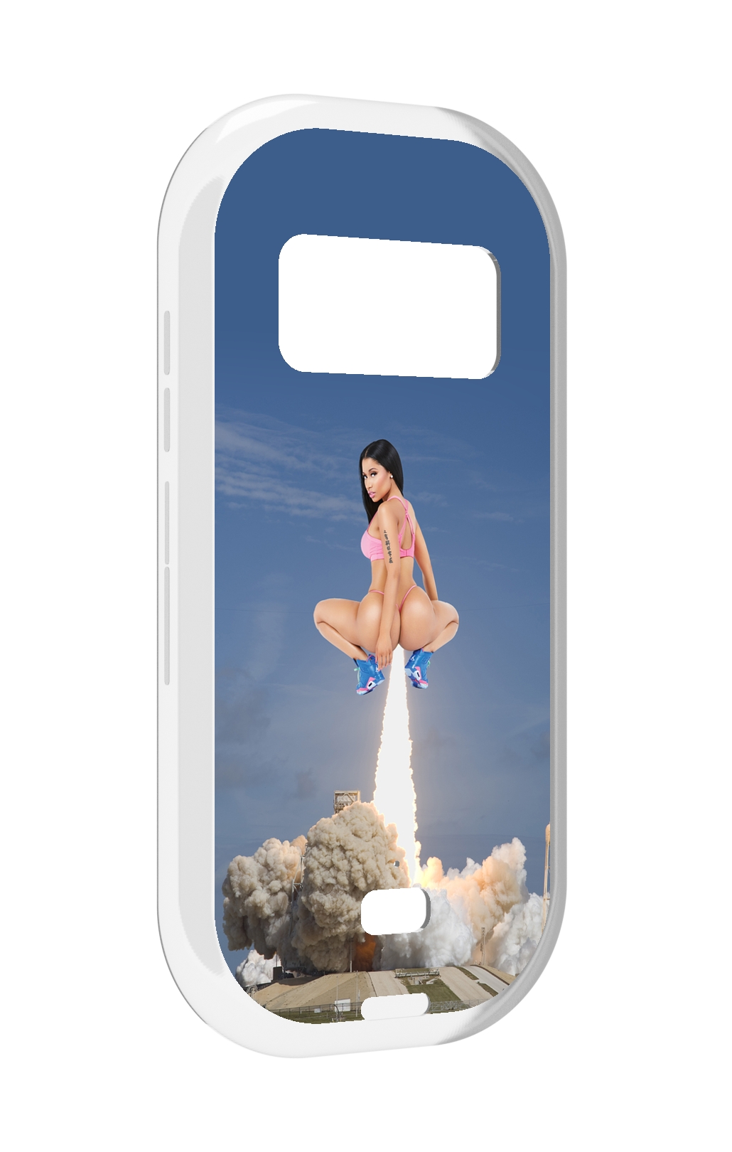 

Чехол MyPads ники-минаж-ракета детский для UleFone Armor 15, Прозрачный, Tocco