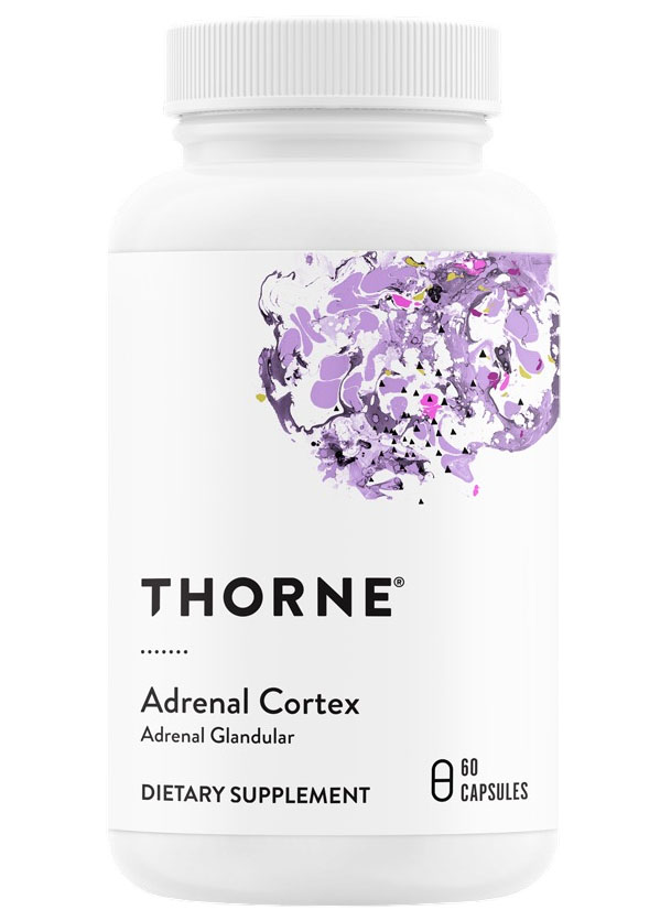 Кора Надпочечников, Adrenal Cortex, Thorne Research, капсулы 60 шт.