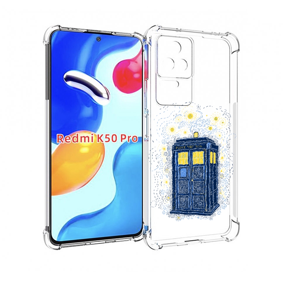 

Чехол MyPads будка рисунок для Xiaomi Redmi K50 / K50 Pro, Прозрачный, Tocco