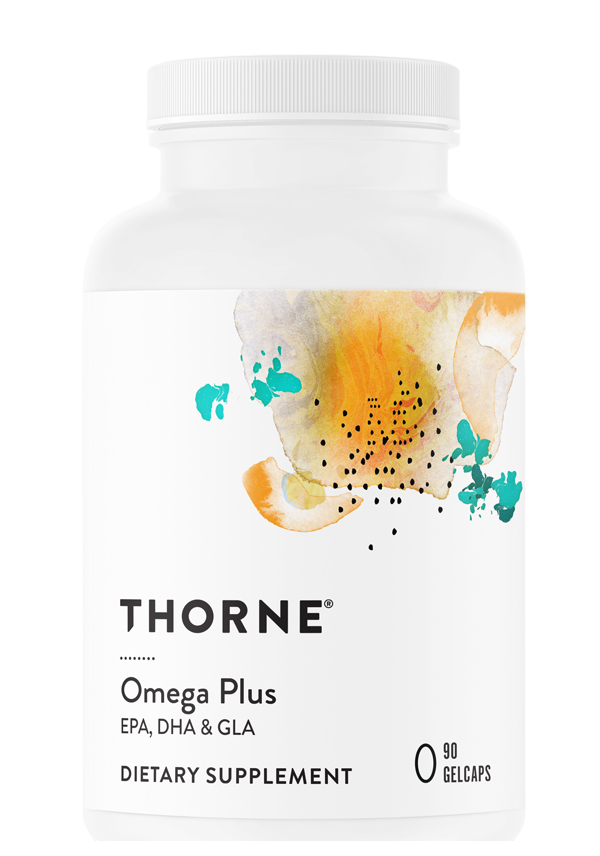 Омега плюс ЭПК и ДГК, Omega Plus (EPA, DHA & GLA), Thorne Research, капсулы 90 шт..