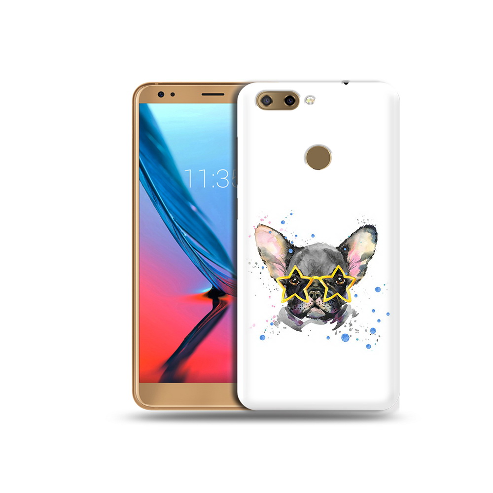 

Чехол MyPads Tocco для ZTE Blade V9 буля в очках (PT106427.464.252), Прозрачный, Tocco
