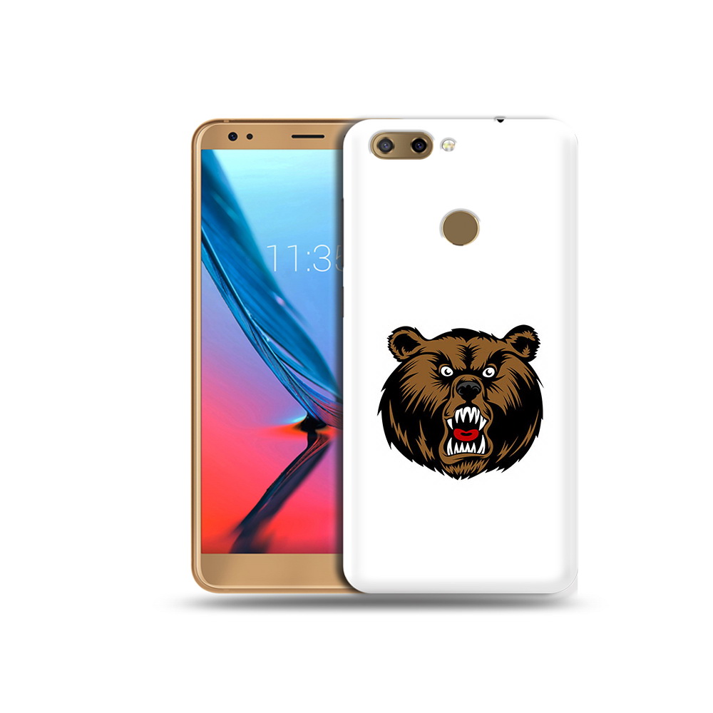 Чехол MyPads Tocco для ZTE Blade V9 бурый (PT106427.464.253)
