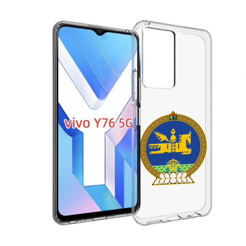 

Чехол MyPads герб-монголия для Vivo Y76 5G, Прозрачный, Tocco
