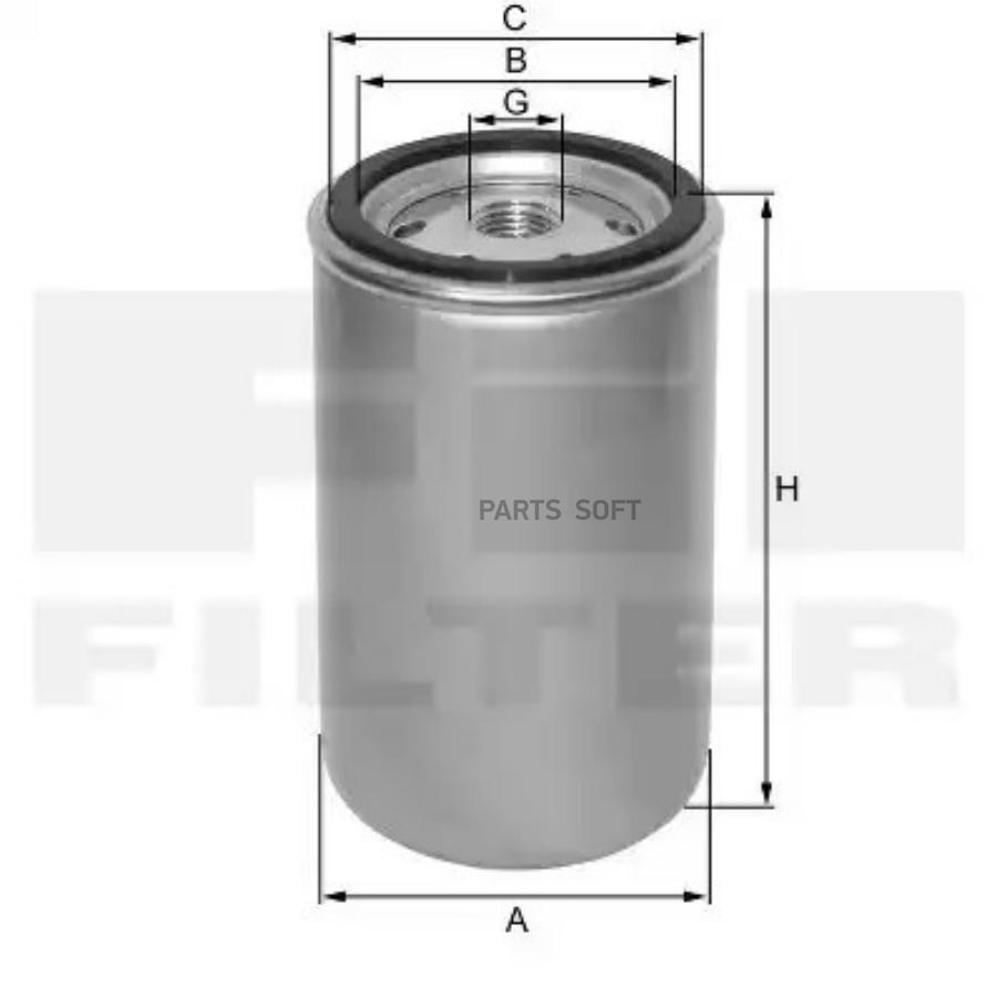 

ZP 3137 FMB_ZP3137FMB Фильтр топливный