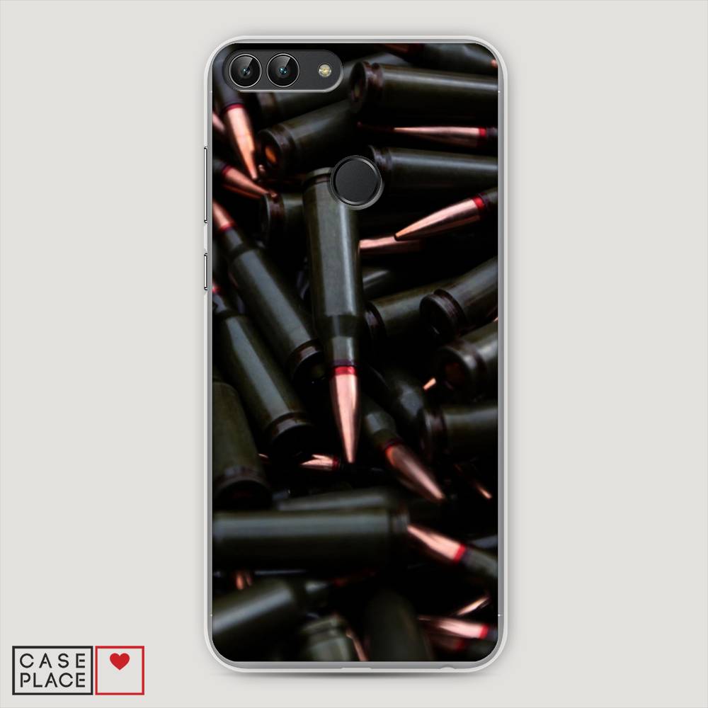 

Чехол Awog "Пули черные" для Huawei P Smart