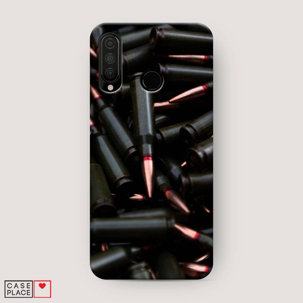 

Чехол Awog "Пули черные" для Huawei P30 Lite